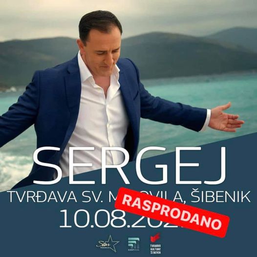 Sergej Ćetković za manje od 10 sati rasprodao koncert!