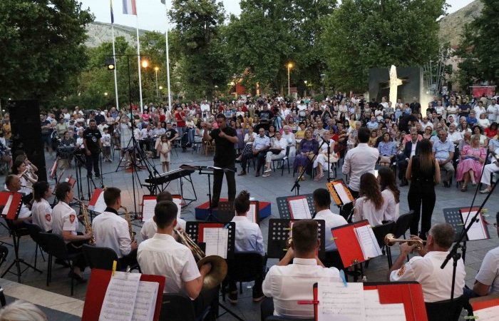 Hrvatska glazba Mostar donijela dašak Splita u Grad na Neretvi