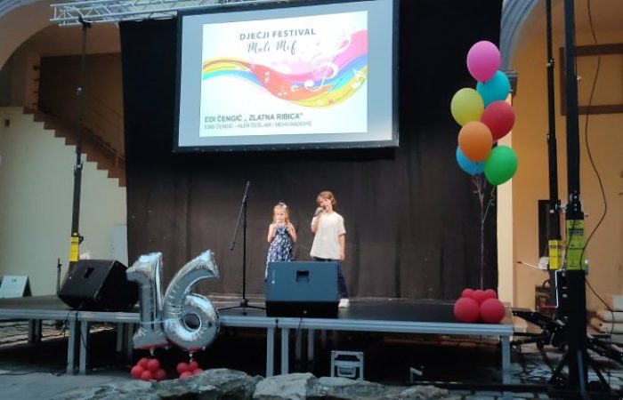 Frtutma KIDS osvojili srca publike na festivalu „Mali MEF 2021“