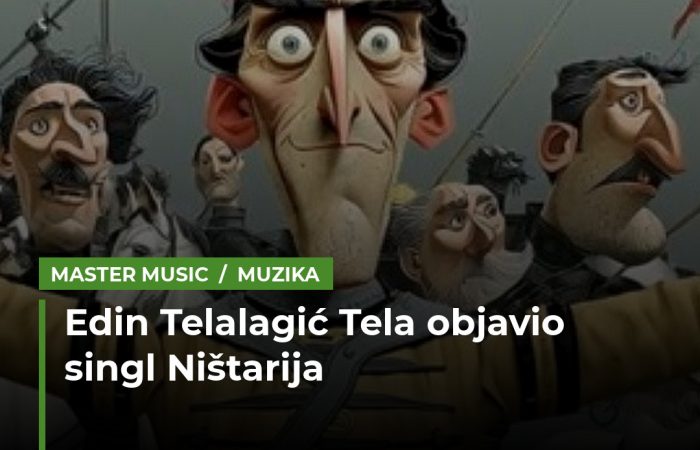 Edin Telalagić Tela objavio singl "Ništarija": Zvuk '90-ih krije zanimljivu poruku o današnjem društvu