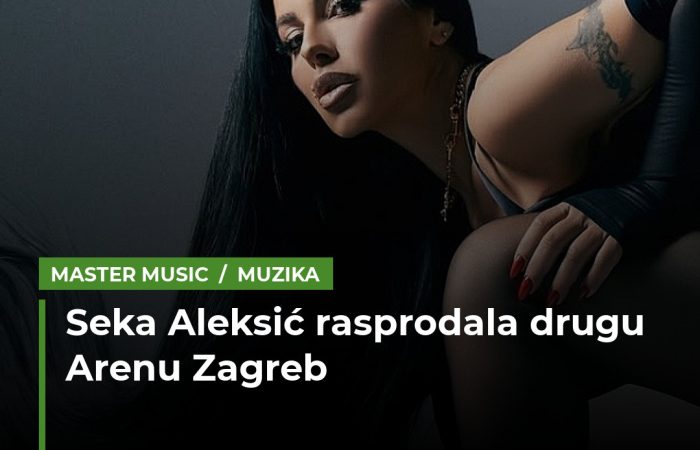 Seka Aleksić rasprodala drugu Arenu Zagreb pa najavila treću: Moram posložiti pjesme da se niko ne naljuti