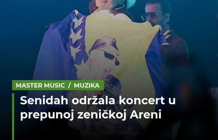 Senidah održala spektakularan koncert u prepunoj zeničkoj Areni