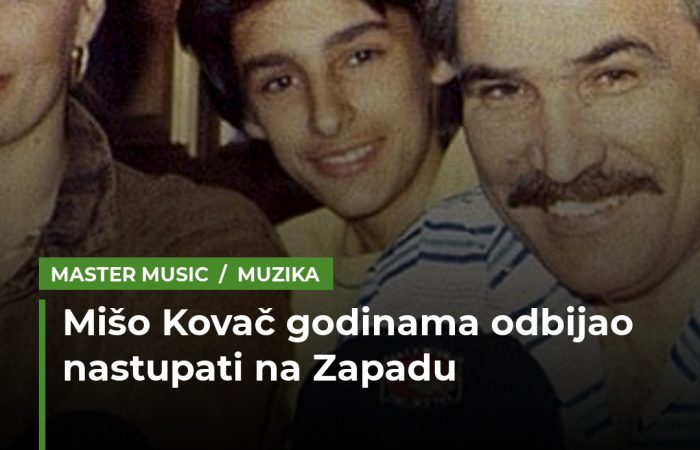Mišo Kovač godinama odbijao nastupati na Zapadu: Pod ustaškom ideologijom neću da budem, nisam prodao ovu zemlju