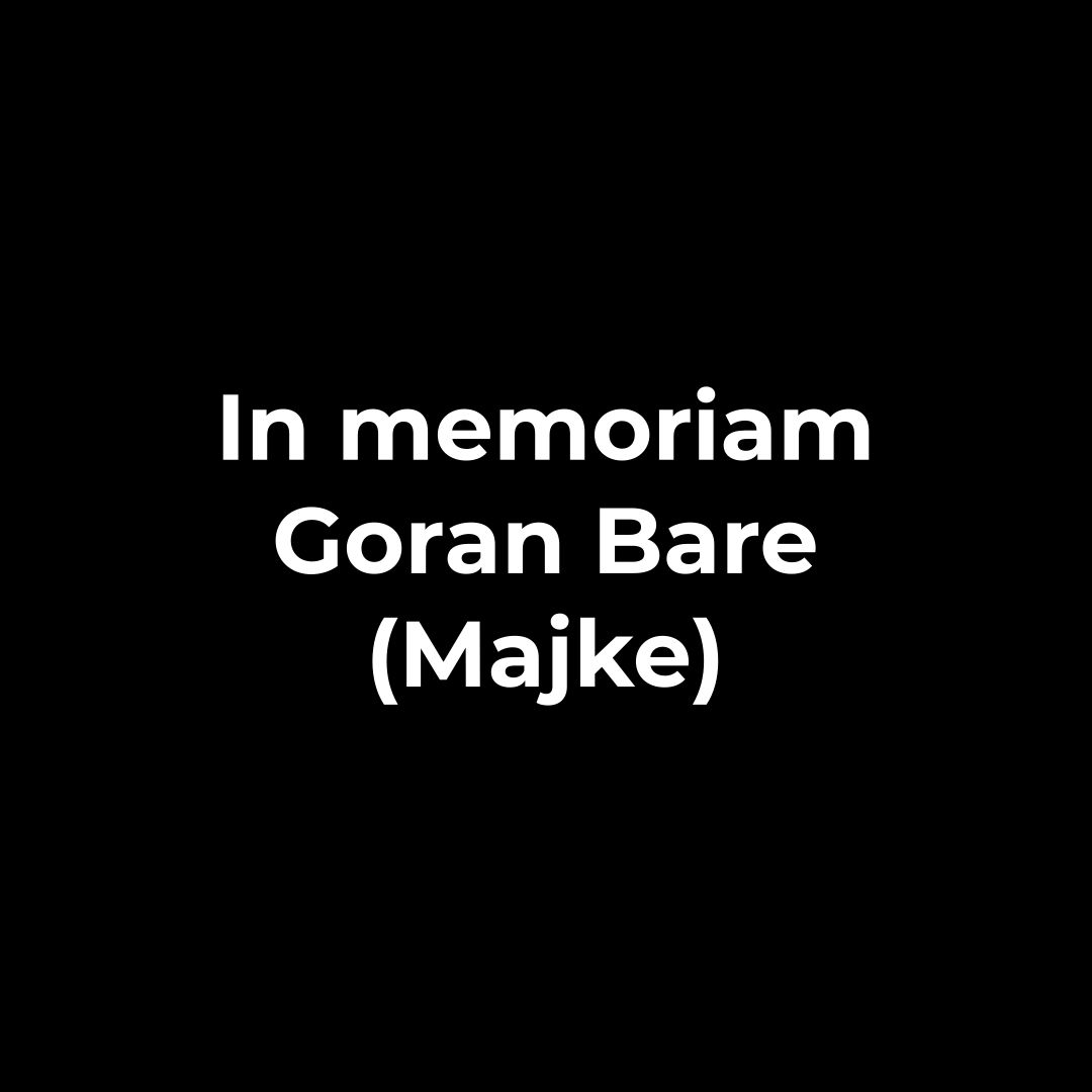 Goran Bare in memoriam