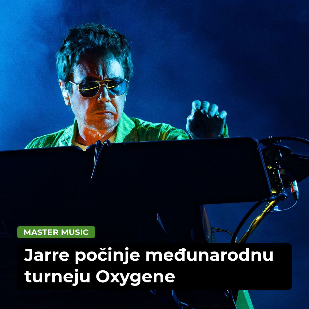 Jean-Michel Jarre slavi 50 godina Oxygenea i započinje veliku međunarodnu turneju “Oxygene & Beyond”
