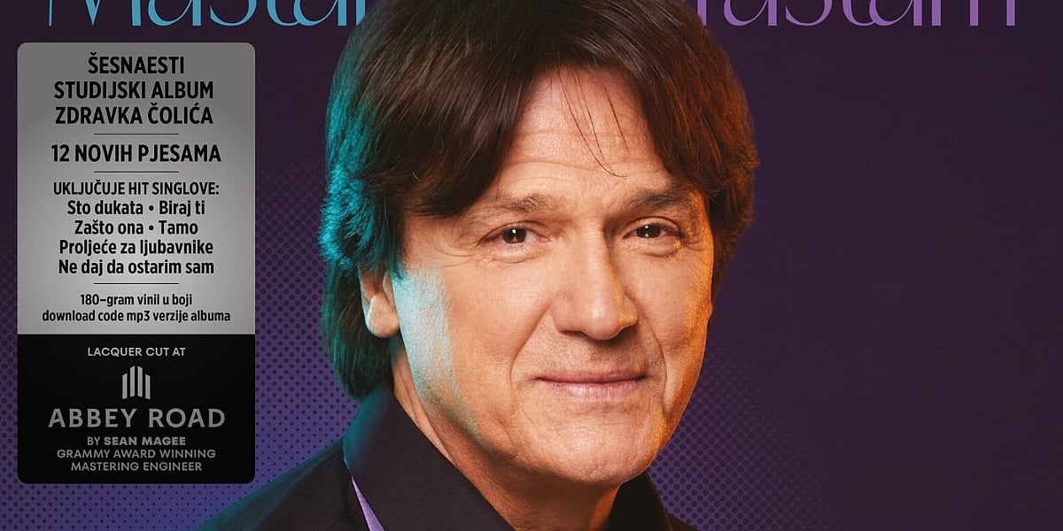 Zdravko Čolić objavio novi album "Maštam i praštam", uskoro kreće na turneju širom Bosne i Hercegovine