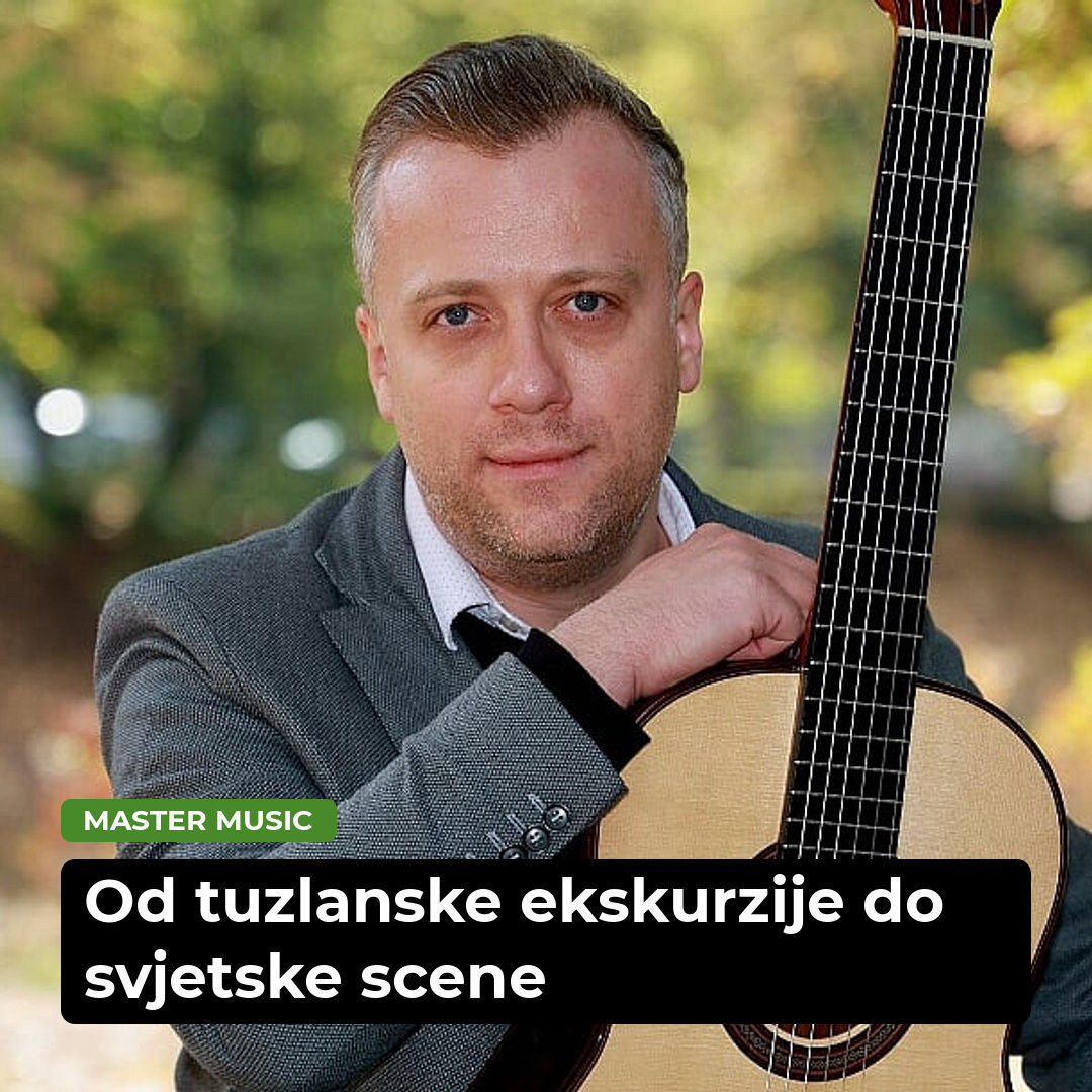 Gitarista Sanel Redžić: Mislio sam da ću naučiti tri akorda za ekskurziju, a gitara mi je otvorila prozor u svijet