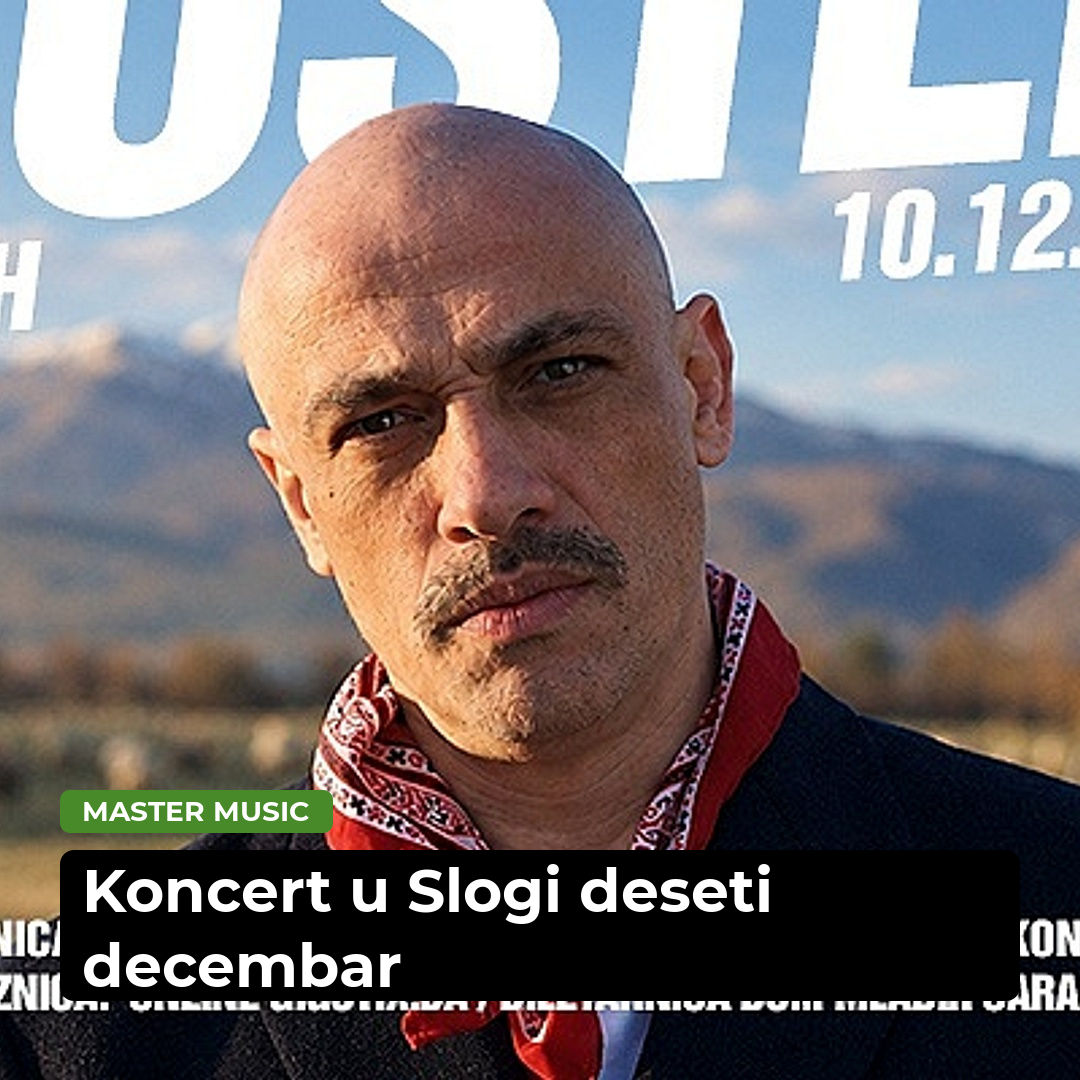 Zoster se 10. decembra vraća pred sarajevsku publiku koncertom u Slogi