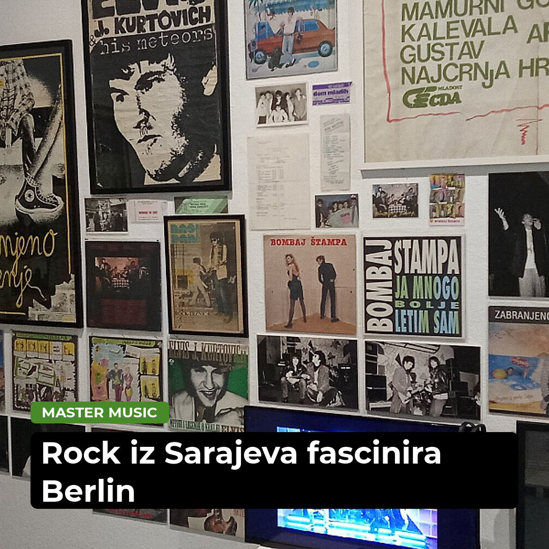 Sarajevski rock osvojio Berlin: Veliko interesovanje za izložbu Ex Yu Rock Centra