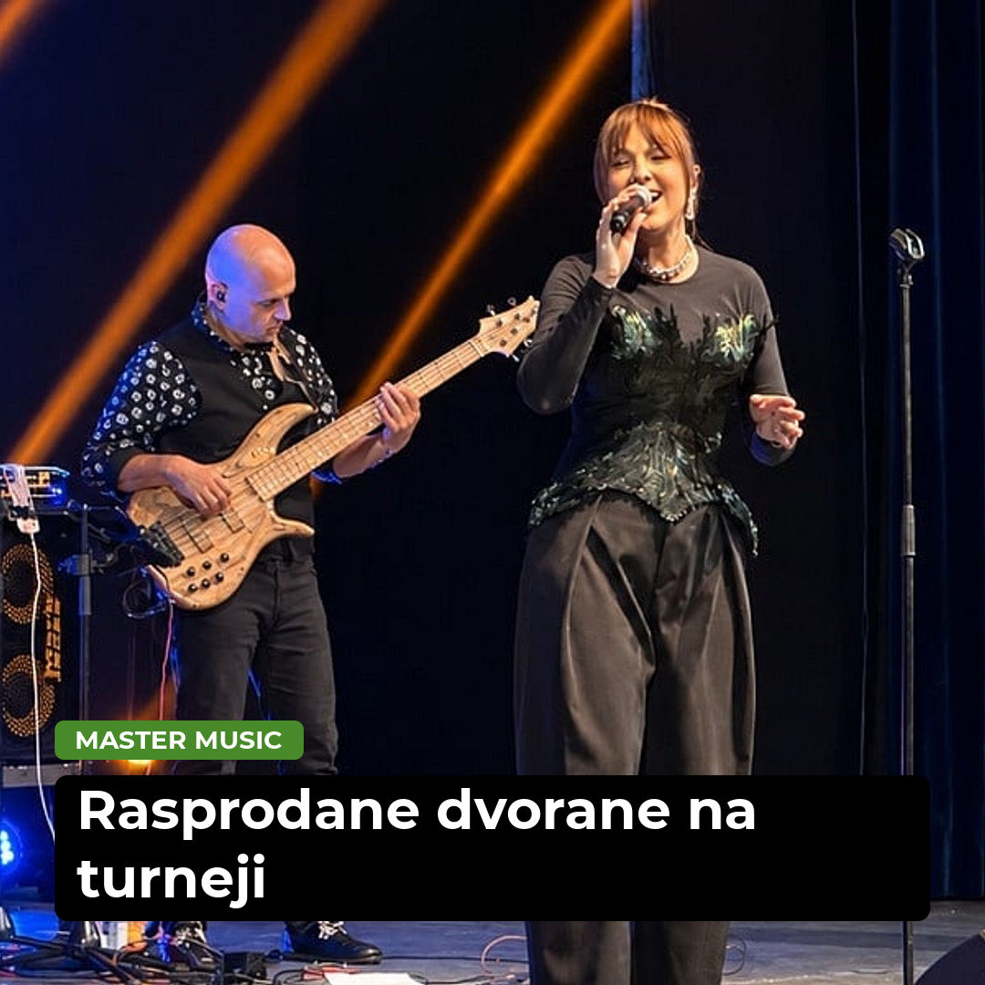 Aleksandra Radović nastavila bh. turneju rasprodanim koncertima u Mostaru i Zenici, večeras finale u Tuzli