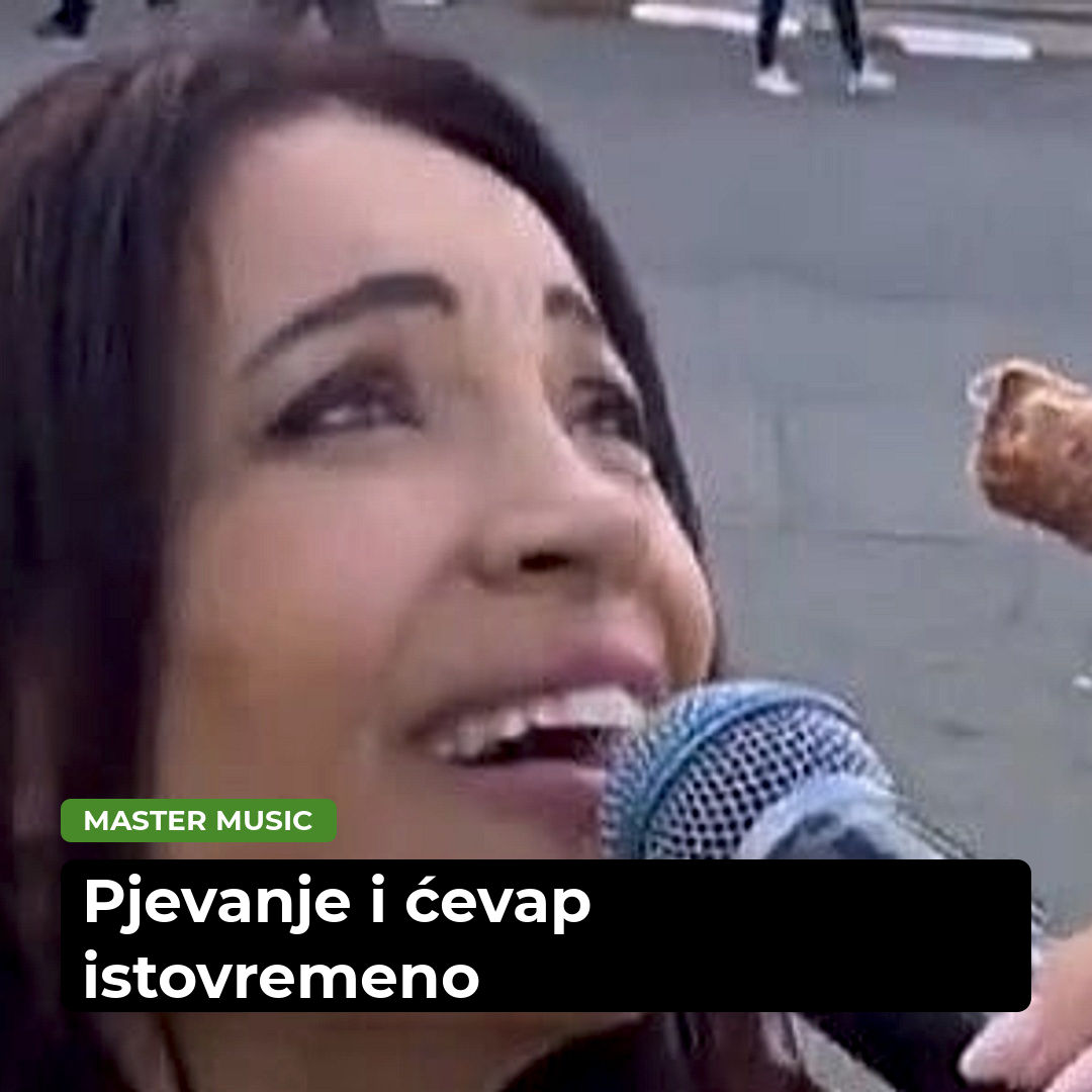 Snimak bugarske pjevačice osvaja mreže: Zapjevala hit Dragane Mirković držeći ćevap