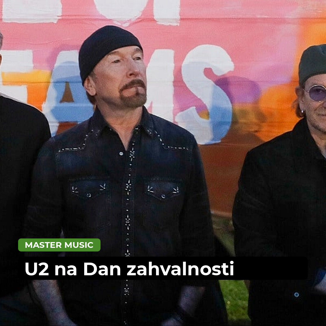 U2 nastupa na NFL utakmici pred Dan zahvalnosti, koju će prenositi Netflix: "Stvaraju kultne trenutke"