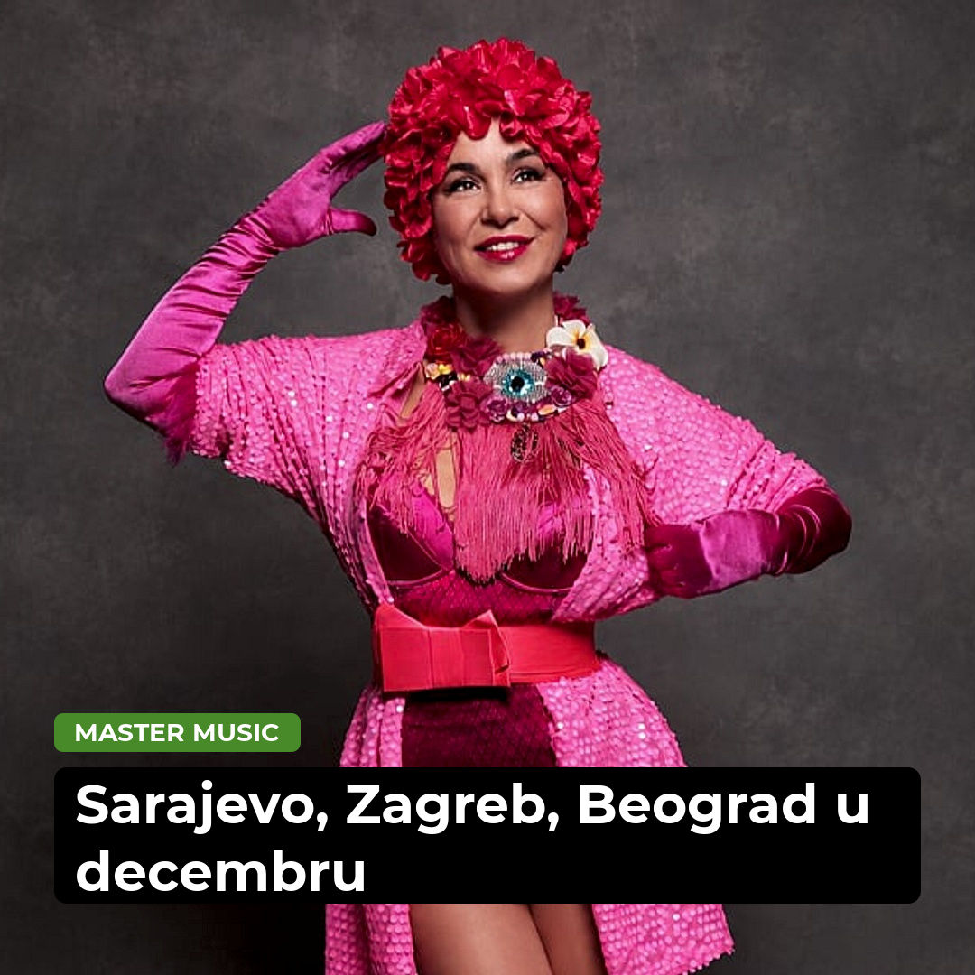 Alka Vuica s koncertnom turnejom stiže u Sarajevo, nastupa 22. decembra u BKC-u
