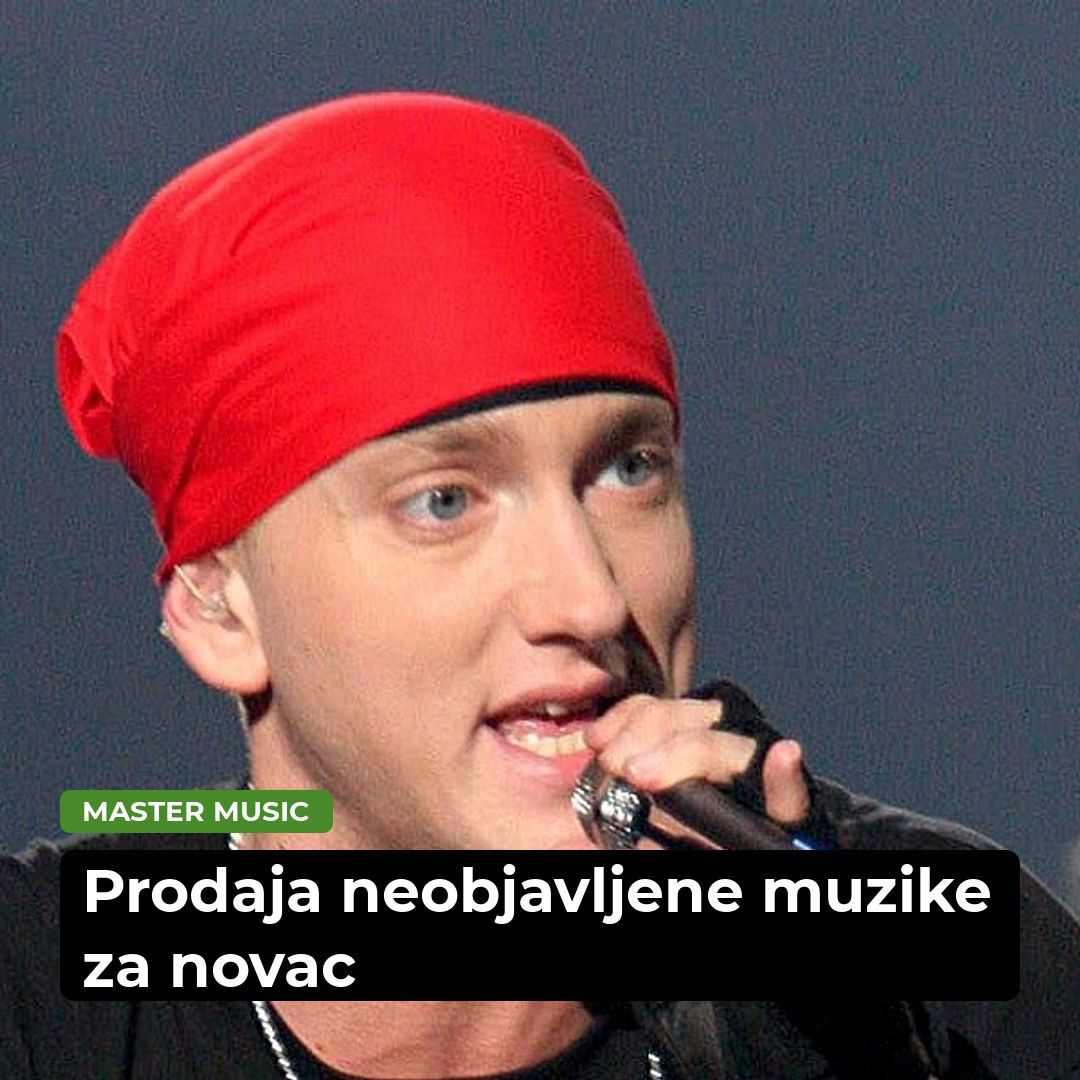 Eminemov bivši uposlenik priznao krivicu za prodaju reperovih neobjavljenih pjesama