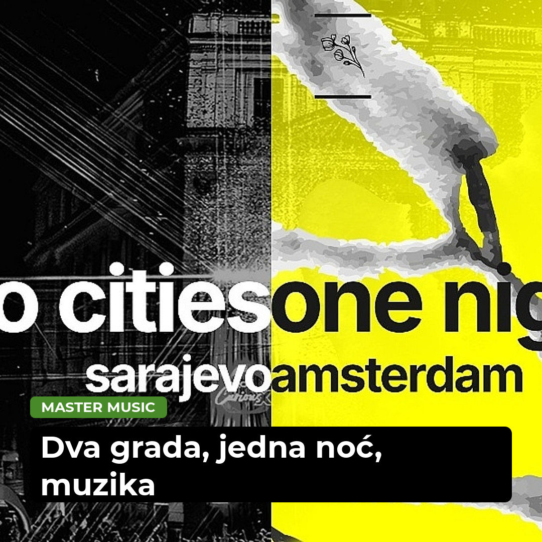 Garden of Dreams u istoj noći povezuje Sarajevo i Amsterdam: Dva grada, jedna energija