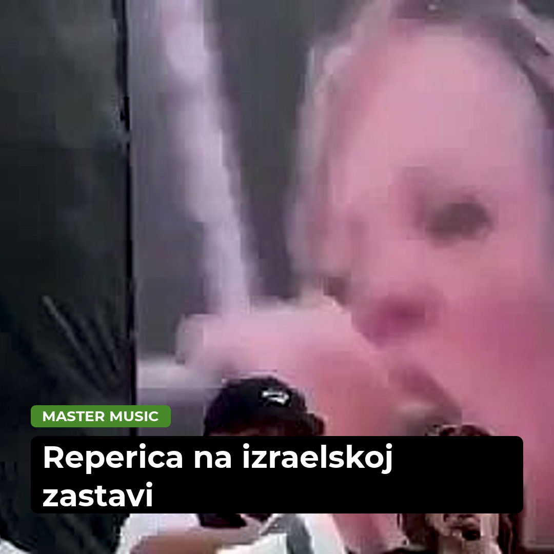 Kolumbijska reperka Chelo Hop na festivalu u Bogoti stala na izraelsku zastavu i uzvikivala "Slobodna Palestina"