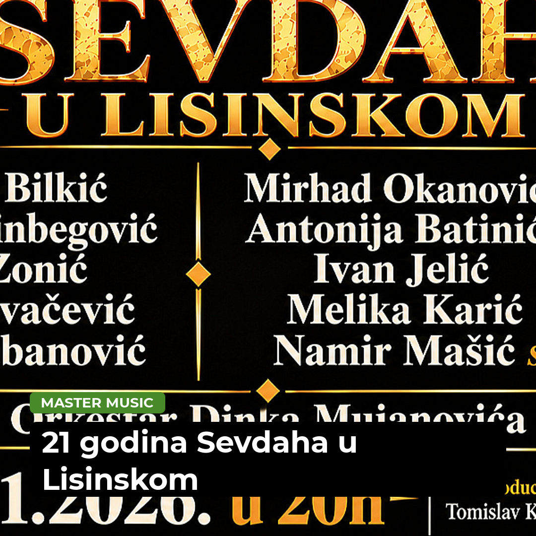 Šejla Zonić, Nedeljko Bilkić i Eldin Huseinbegović gosti 21. Sevdaha u Lisinskom