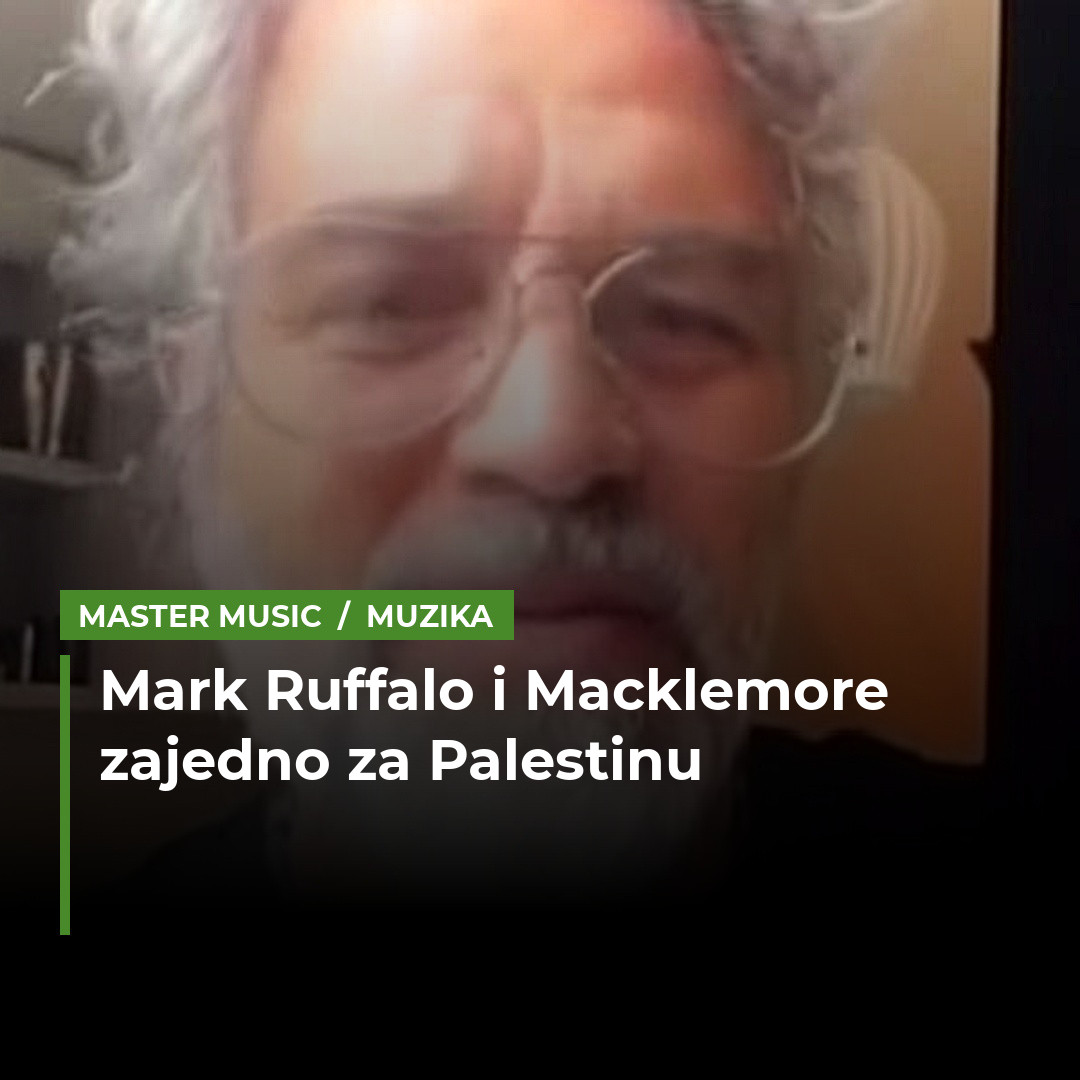 Mark Ruffalo oduševio govorom na koncertu Macklemorea u Dublinu: Nastavite se boriti za slobodnu Palestinu