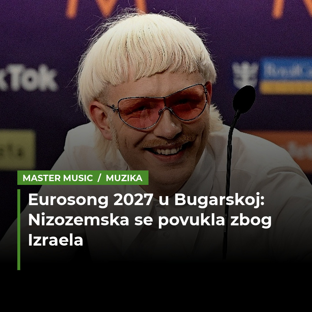 Nizozemska ipak odustala od Eurosonga 2027. zbog učešća Izraela