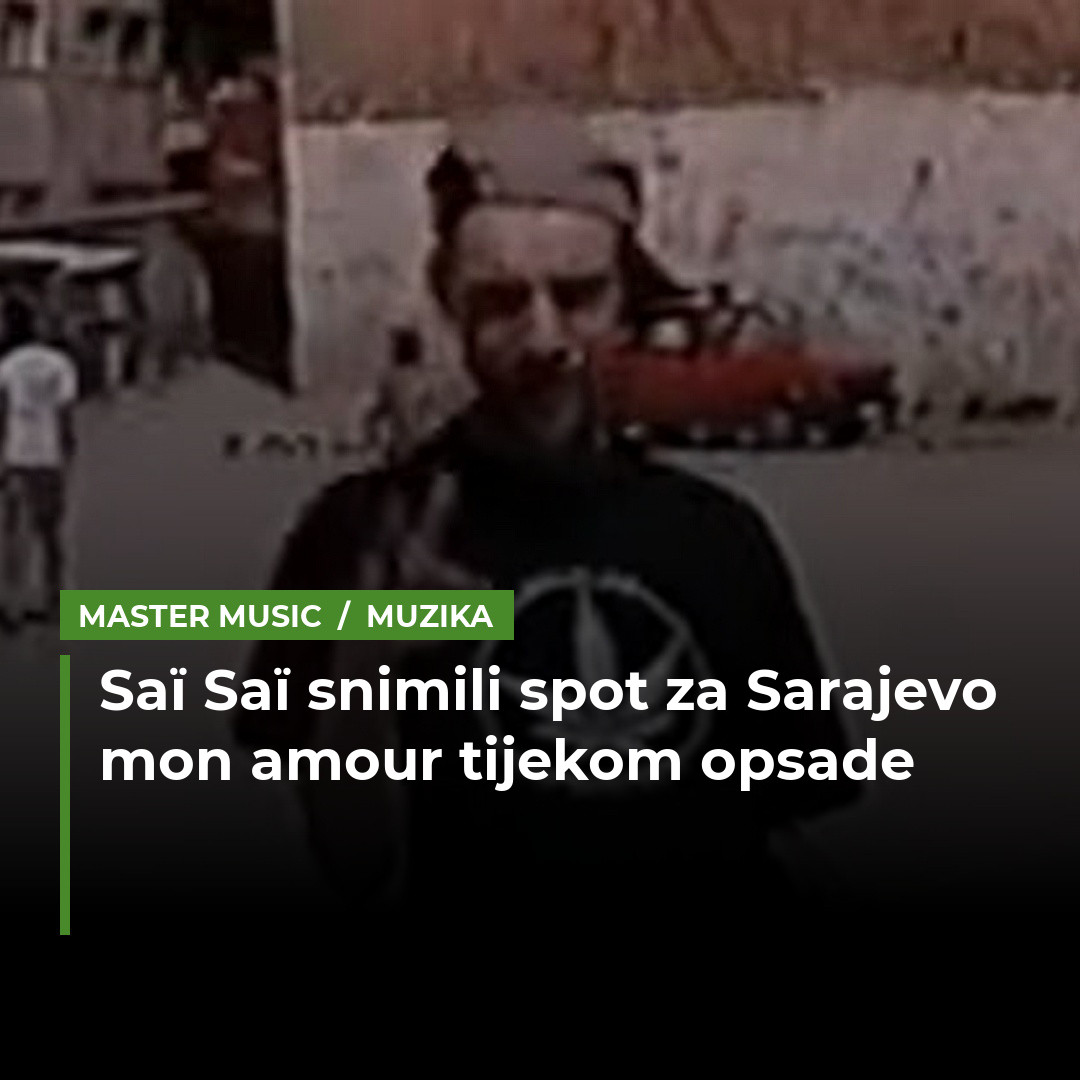 Francuski muzičari tokom opsade nisu mogli napustiti grad pa snimili spot za pjesmu "Sarajevo mon amour"