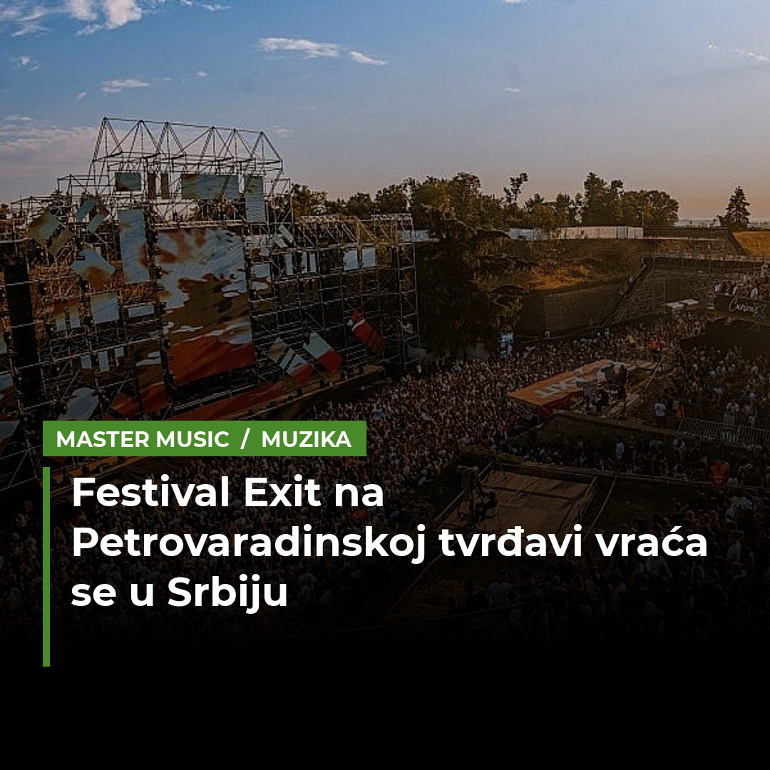 Festival Exit vraća se u Srbiju nakon pada Vučićevog režima: "Sloboda se vratila zahvaljujući studentima"