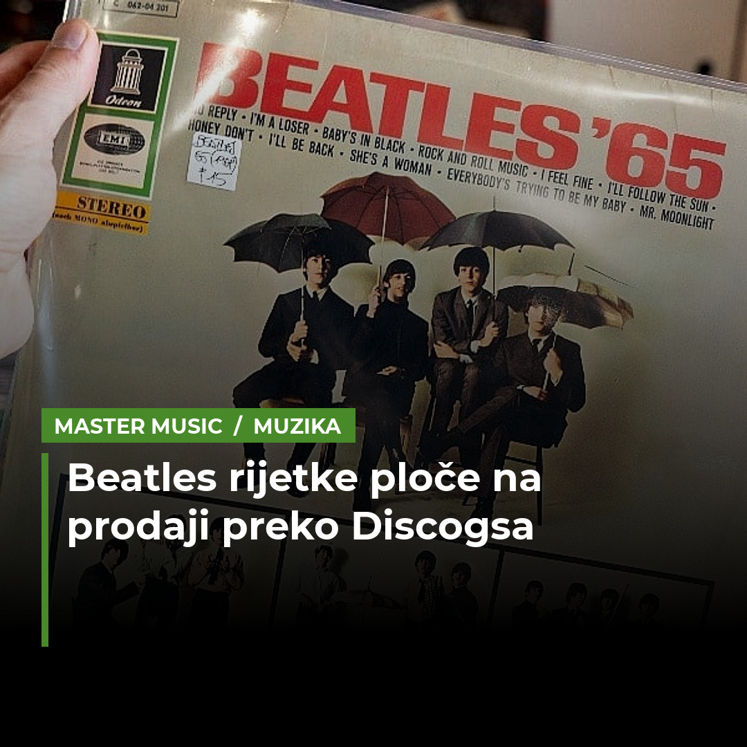 Discogs prodaje 1.300 rijetkih ploča Beatlesa, među njima i promo singl iz 1963. godine