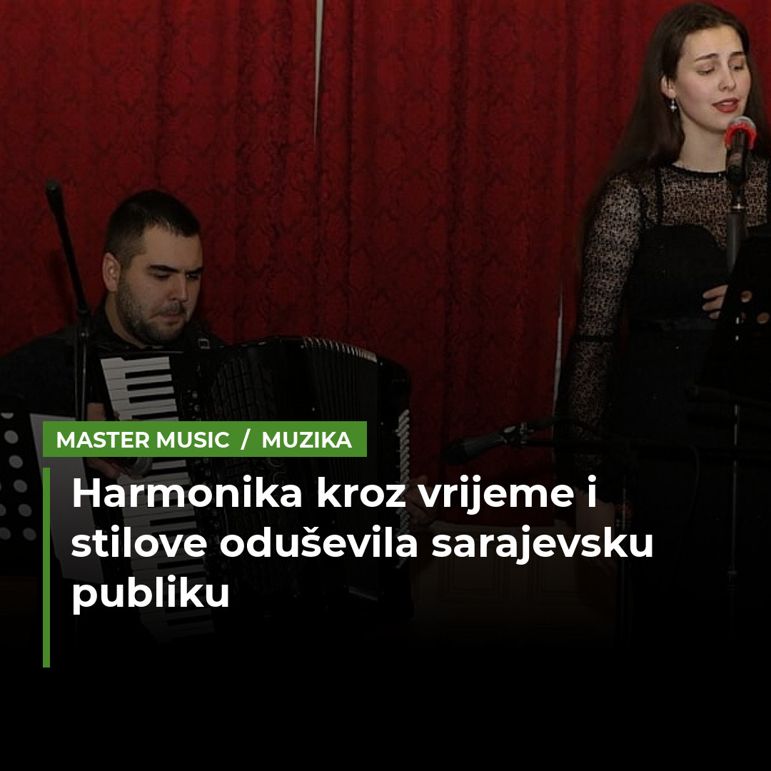 Magična noć u Domu OS BiH: Koncert "Harmonika kroz vrijeme i stilove" oduševio sarajevsku publiku