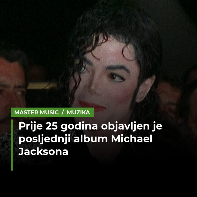 Prije tačno 25 godina objavljen je posljednji album Michaela Jacksona: Koštao ga je 30 miliona dolara