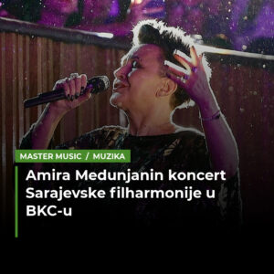 Amira Medunjanin priprema koncert uz gudački ansambl Sarajevske filharmonije: Poseban događaj u BKC-u